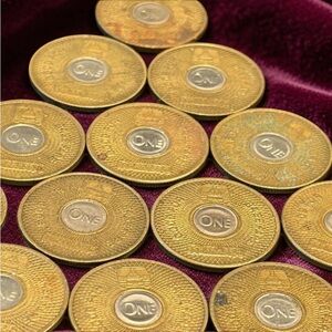 Vintage Los Angeles Subway Tokens • Urban Collectable • Set of 15